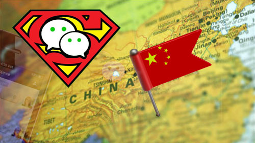 Wechat china-superhero